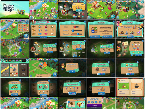 Pocket Village Mobile Game
