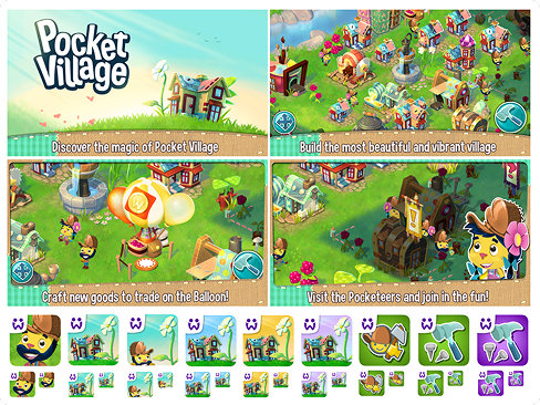 Pocket Village Mobile Game